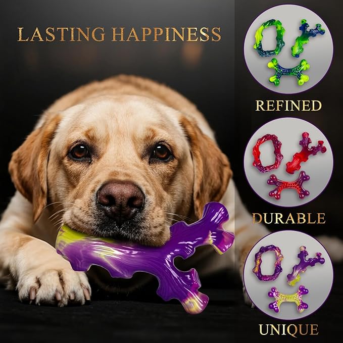 9-Pack Indestructible Dog Toys for Aggressive Chewers, Durable Chew Toys for Large Dogs, Dog Toy for Aggressive Chewer Large Breed, A Super Set for Happiness for All Dogs-PawvioPets