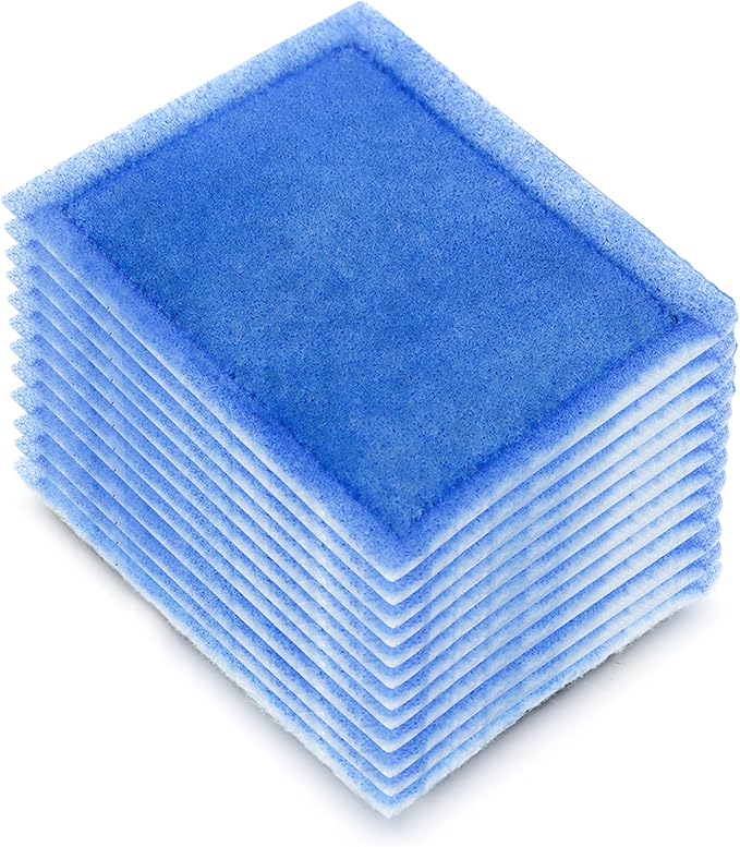 12 Pack Aquarium Rite-Size C Filter Cartridges Compatible with PRO Power Filters 275/375,Power Filters 200/350-PawvioPets