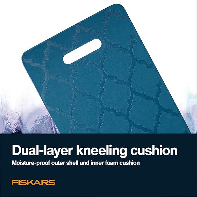 Fiskars Knee Pad, Trowel, and Cultivator Set, Explore Collection-PawvioPets