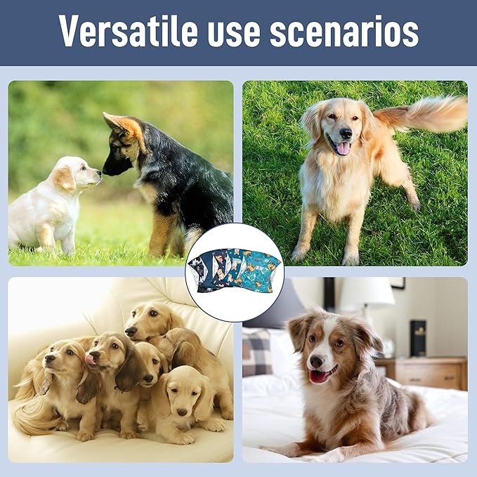 5 Pack Dog Diapers Male,Reusable Leakproof Pet Soft Dog Belly Band Wraps,High Absorbency Male Dog Diaper,Wider Washable Belly Band for Doggy Incontinence and Puppy Training-PawvioPets