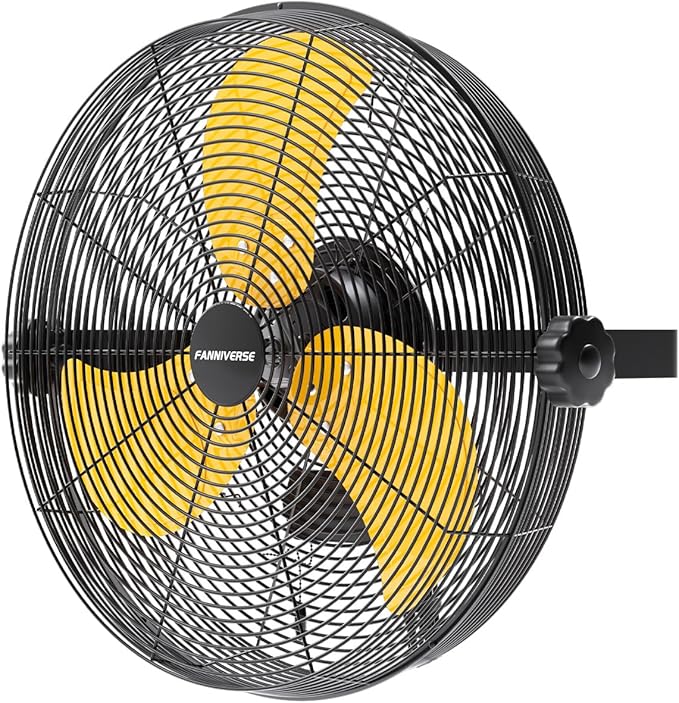 14 Inch Wall Fan Pro Series - Waterproof Motor High Velocity Wall Mount Fans for Commercial, Residential, Warehouse, Covered Patio, Shop, Garage, Barn 3 Speed 3000 CFM UL Safety Listed-PawvioPets