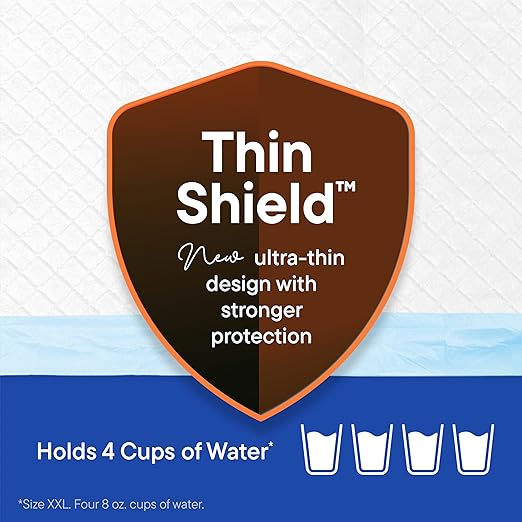 Dog Pads Large Pet Pee Pads for Dogs & Puppy Training 34" x 36" Potty Pads for Dogs [50-COUNT] Leak-Proof Dog and Puppy Pads - Quick-Dry Surface - Heavy Duty Absorbent Disposable Dog Wee Pad Bulk Pack-PawvioPets