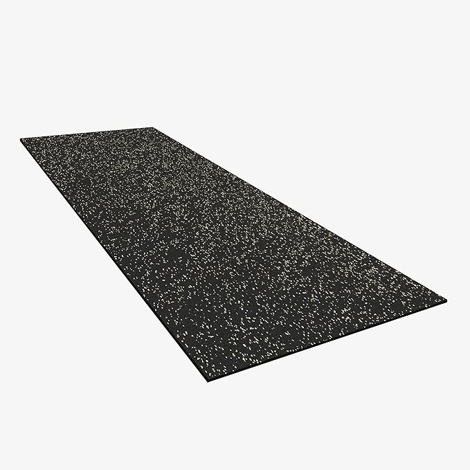 Flooring Inc's 1/4" Thick Tough Rubber Flooring Roll | Flexible Recycled Rubber Floor Mats for Home Gym | Heavy Duty Rubber Mat for Home Gyms, Sheds, Horse Stall Mat or Trailer-PawvioPets