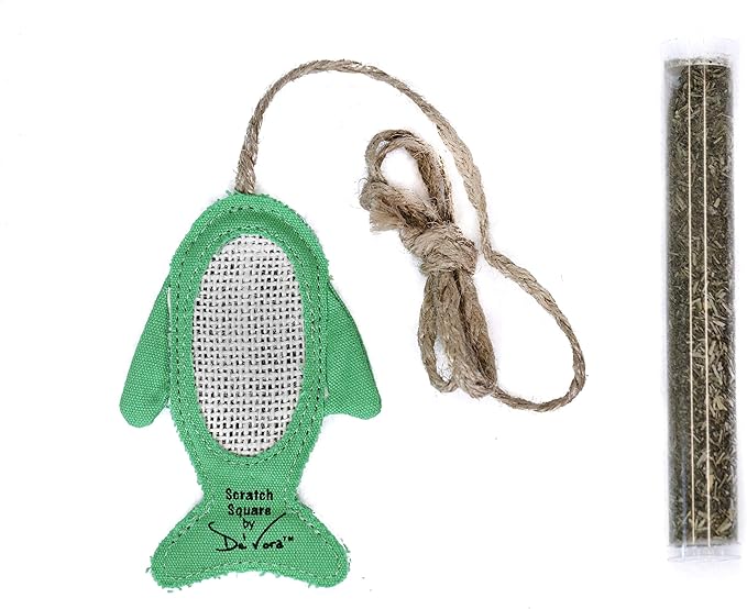 De' Vora Cat Scratcher Toy - Scratch, Play & File - Catnip Toys for Scratching Post - Cat-PawvioPets