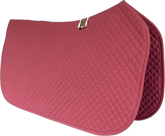 ECP Equine Comfort Products All Purpose Diamond Quilted Western Saddle Pad for Injury Prevention, Breathable, Hypoallergenic, Shock-Absorbing Cushion for Horse Comfort-PawvioPets