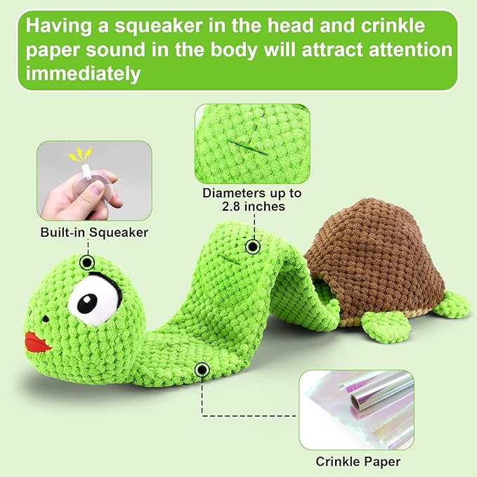 Dog Squeak Toys Dogs Enrichment Treat Dispensing Puzzle Toys Interactive Dog Toys for Large Medium Small Dogs-PawvioPets