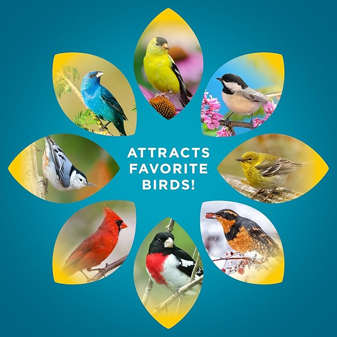 Audubon Park Waste Free Wild Bird Seed, No Mess Bird Food for Outside Feeders, 15-lb. Bag-PawvioPets