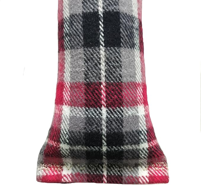 15" Catnip Cat Kicker Toys/Kitty Kick Sticks/Cat-Nip Kick Sticks (Red/Grey Flannel) (Kickers Filled with 1 oz Premium Canadian Catnip)-PawvioPets