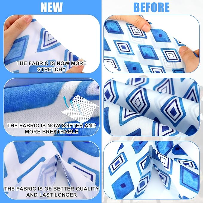 6 Pcs Horse Tail Bag Breathable Guard 22" Slip on Horse Care Tail Wrap 2 Strand Closure Straps Grooming Supplies to Keep from Dirt Breakage Rubbing 6 Designs(Aesthetic Style)-PawvioPets