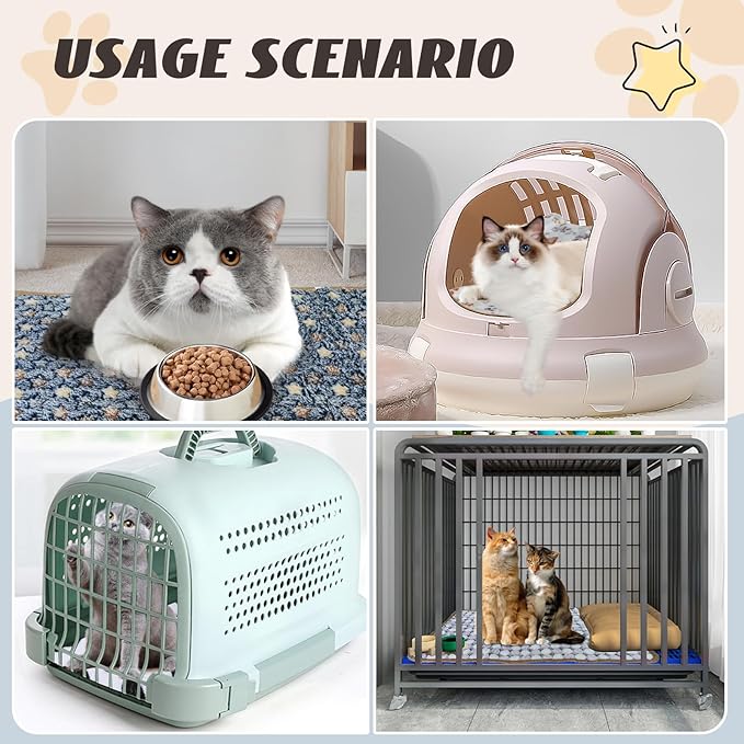 6 Pcs Absorbent Guinea Pig Blankets Washable Small Animal Fleece Bedding Cage Liners Reusable Pet Pee Pad Sleep Mat Pad Cover for Hamster Ferret Rabbit Chinchilla Hedgehog (16"x24")-PawvioPets