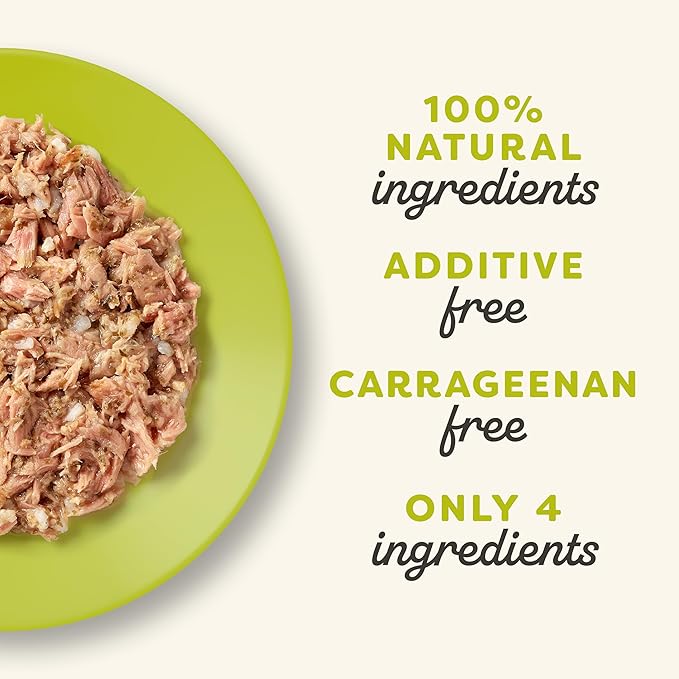 Applaws Natural Wet Cat Food, 24 Count, Limited Ingredient Canned Wet Cat Food, Tuna Fillet with Seaweed in Broth, 5.5oz Cans-PawvioPets