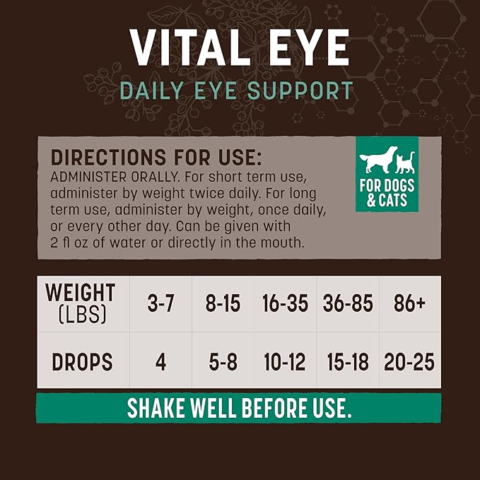 Earth Animal Herbal Remedies | Vital Eye | 2 fl oz-PawvioPets