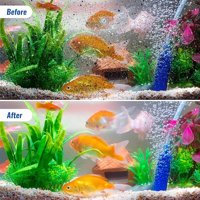 8 Pack Aquarium Filter Cartridge for Marineland Rite-Size B, Fish Tank Filters for Aqua-Tech EZ-Change #2, 10-20 Power Filter and for Marineland Penguin PRO Power Filters 100/125/175-PawvioPets