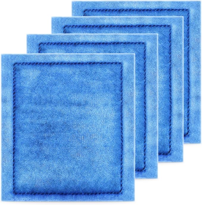 Aquarium Filter Cartridge 4 Pack Rite-Size C Filter Replacement Cartridges Compatible with PRO Power Filters 275/375 /Power Filters 200/350-PawvioPets