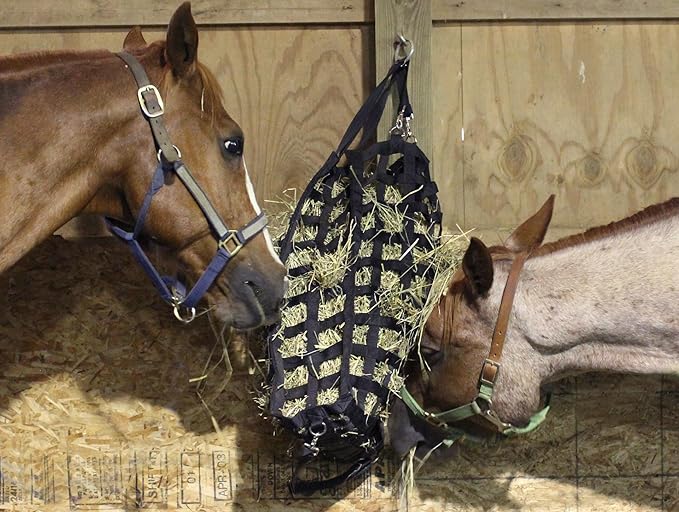 Derby Originals Superior Slow Feeder Horse Hay Bag with Super Tough Bottom and 1 Year Warranty-PawvioPets