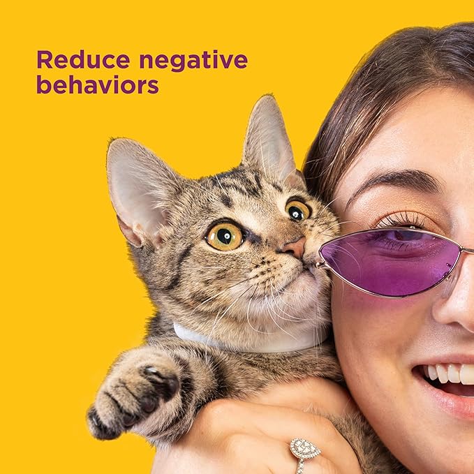 Comfort Zone Cat Calming Collar Value Pack: 4 30-Day Calming Collars for 120 Days of Calm; Cat Pheromones Help Anxiety, Reduce Stress, Urine Marking, Scratching; Indoor or Outdoor Cats; Long-Lasting-PawvioPets