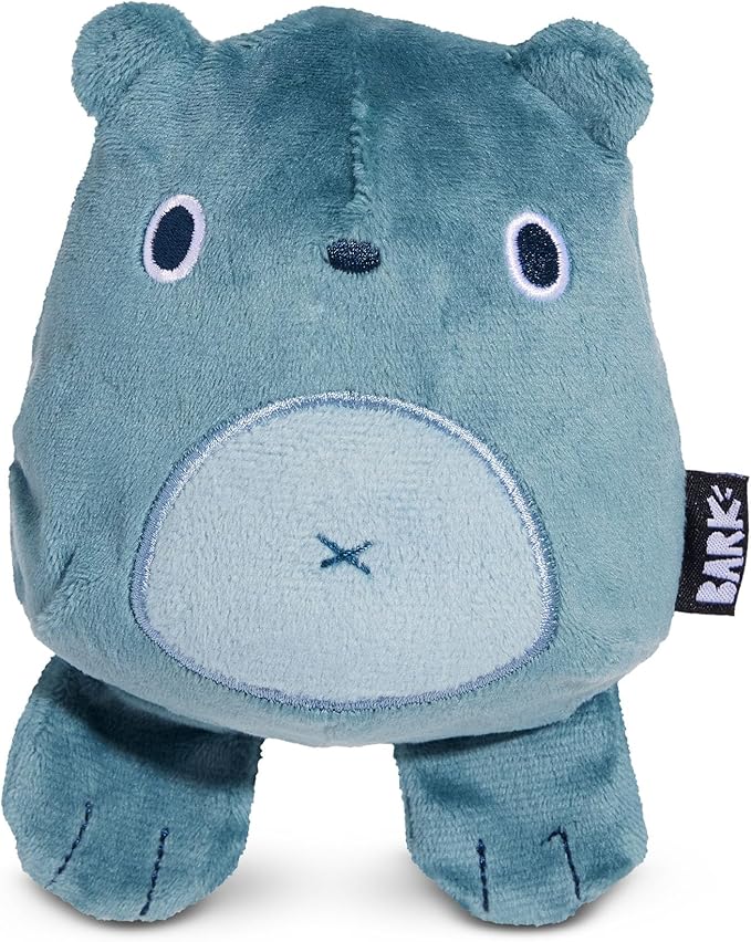 Barkbox Grey Bear Hugger Super Chewer 2-in-1 Plush Exterior Hard Core Plush Toy, Large Breeds-PawvioPets