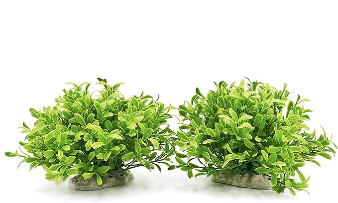 BEGONDIS Aquarium Decorations Fish Tank Artificial Green Water Plants Made of Soft Plastic, Safe for All Fish & Pets (Style-3)-PawvioPets