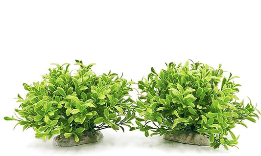 BEGONDIS Aquarium Decorations Fish Tank Artificial Green Water Plants Made of Soft Plastic, Safe for All Fish & Pets (Style-3)-PawvioPets