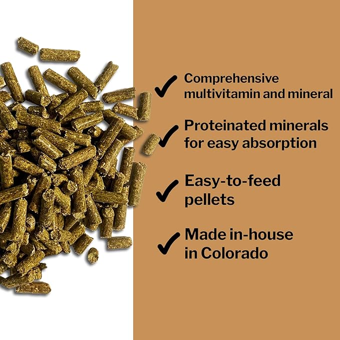 Formula 707 Daily Essentials Equine Supplement, 12 lb Bag – Complete Vitamins and Minerals for Superior Health and Condition in Horses-PawvioPets