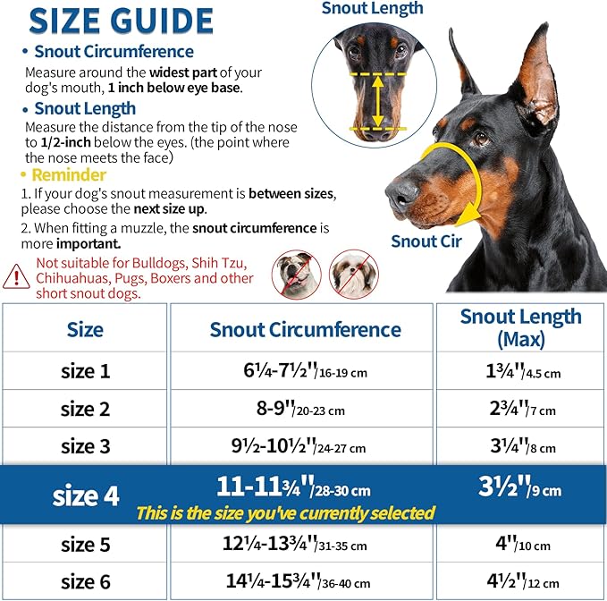 BARKLESS Dog Muzzle, Basket Muzzle Anti Biting Chewing, Sturdy Lightweight Cage Mouth Cover for Small Medium Large Sized Dogs, Allows Panting Drinking, Suitable for Grooming Trimming Training-PawvioPets