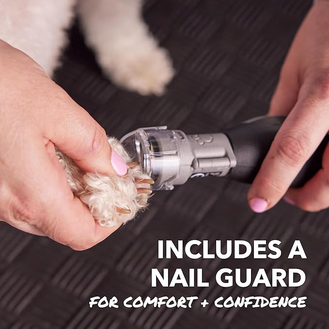 Dremel PawControl 7760-PGK Dog Nail Grinder and Trimmer - Cordless & Rechargeable Pet Grooming Tool Kit - Safe and Humane for Dogs, Cats, and Small Animals-PawvioPets