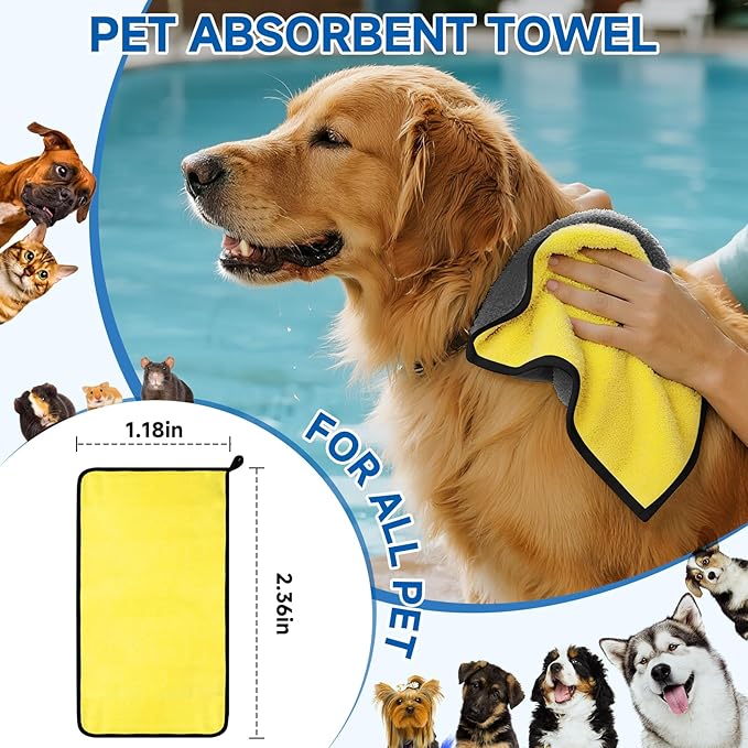 3-in-1 Pet Steam Brush Set for Dogs & Cats, Grooming Comb with Spray, Defur Tool, Water-Free Shampoo, Bath Gloves,Bath Brush, Tooth & Ear Brush, Towel (11PCS)-PawvioPets