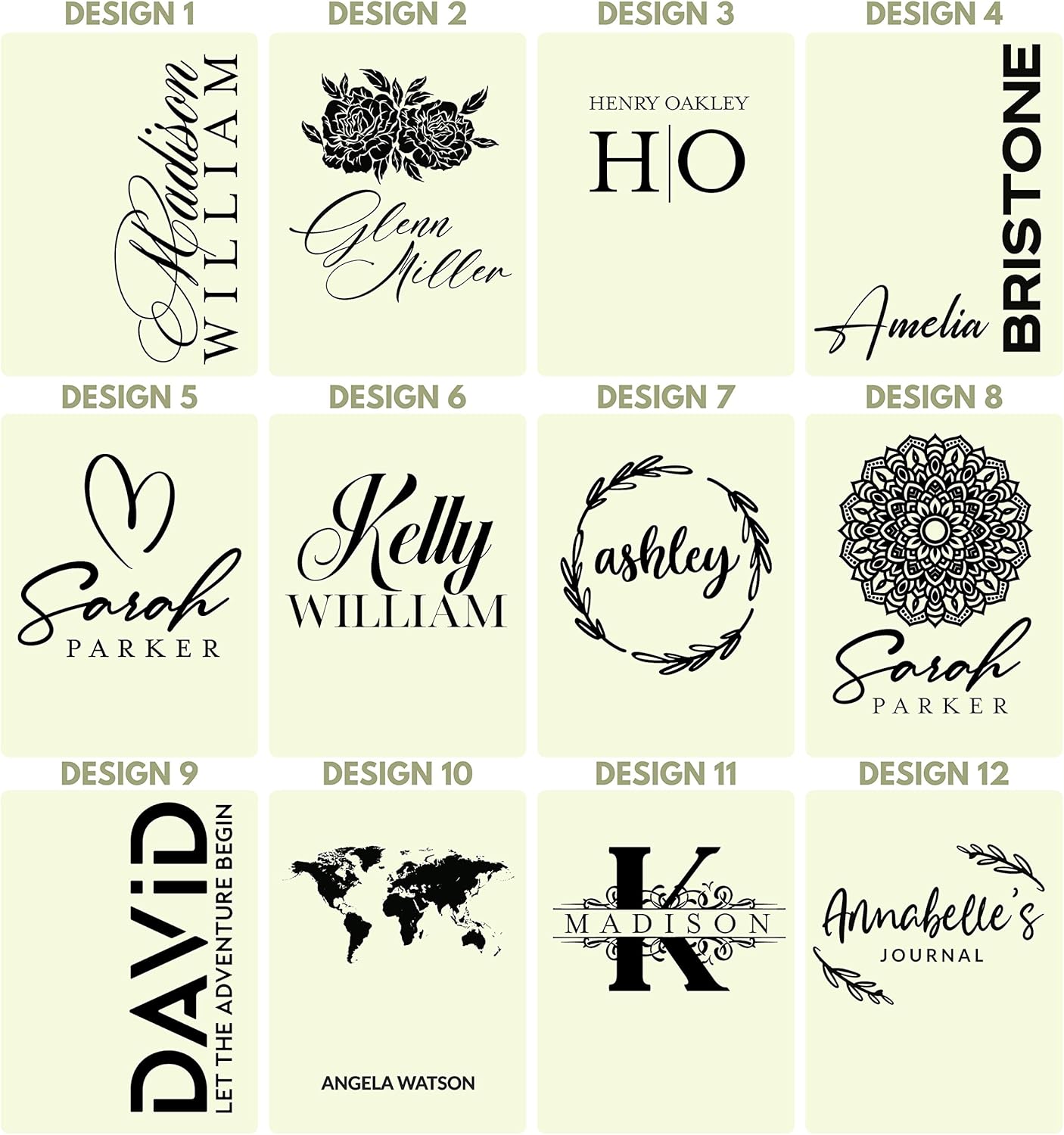 Personal Leather Journal Notebooks | 12 Design, 9 Color - Pink | Journal for Women, Men - Custom Notebook to Write in - Diary for Girls, Women - Personalized Gift Idea for Girl, Boy, Mom and Dad