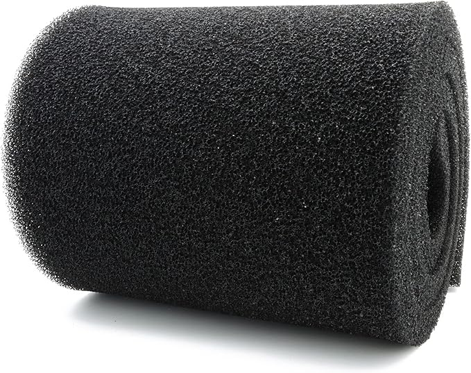 ALEGI Aquarium Filter Media Foam Material Cut to Fit, 36" x 12" x 1" / 72" x 12" x 1" Bio Pre Filter Sponge Pad Sheet for Fish Tank (12" x 72" x1"-20ppi)-PawvioPets