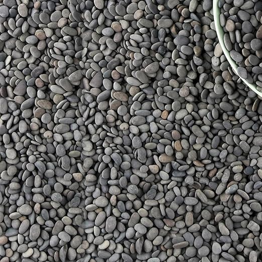 45lb River Rocks Pebbles for Plants & Succulents, Decorative Outdoor Landscaping Garden Rocks, Natural Small Mexican Beach Pebbles Aquarium Rocks Gravel for Fish Tanks Vase Yard Decor-PawvioPets
