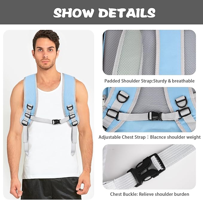 Cat Backpack Carrier,Pet Carrier Airline Approved for Small Dog Cat Puppy Kitten Bunny,Ventilated Mesh Design Animal Backpack for Hiking Camping Travel Bag (Blue)-PawvioPets