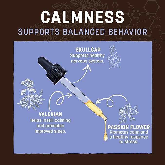 Earth Animal Herbal Remedies | Calmness | 2 fl oz-PawvioPets