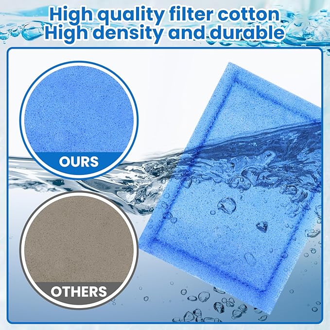 12 Pcs 10-20 Gallon Aquarium Filter Replacement for EZ-Change #2, Fish Tank Filter Cartridge for Aqua-Tech Brand 10 to 20 Power Filters for Healthier Fish-PawvioPets