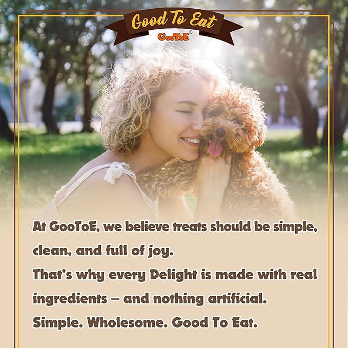 Gootoe Chicken Dog Treats – Chicken Sticks with Sweet Potato 1.5 lb – All Natural, Grain-Free, Low Fat, Premium Training Chews, Healthy & Easily Digestible-PawvioPets