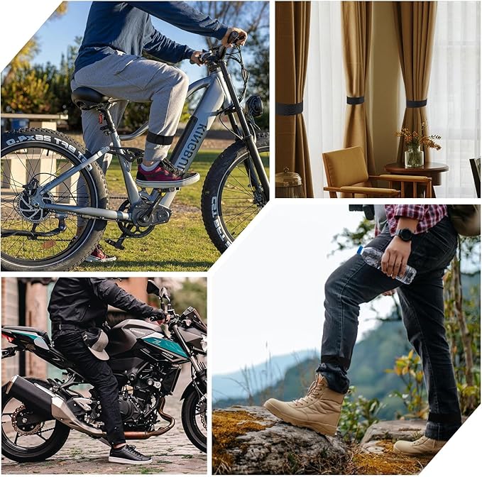 Adjustable Boot Straps Pant Stirrups Clips Boot Clips-PawvioPets