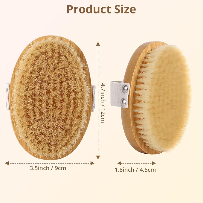 Boar Bristle Cat Brush for Indoor Cats, Cat Hair Brush Gentle Grooming, Reduce Shedding, Soft Hair and Healthy Shine, Bamboo Handheld with Soft Boar Bristles and Band for Short Haired Cats Dogs-PawvioPets