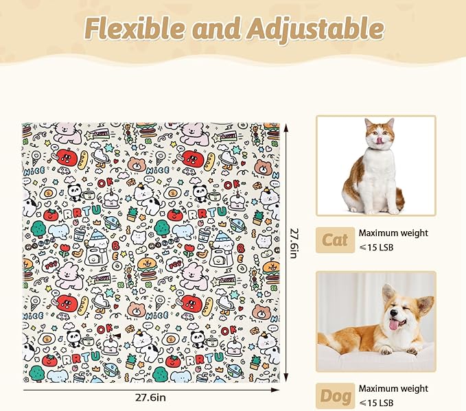 3-in-1 Cat Grooming Restraint Bag for Nail Trimming, Ear Cleaning & Medicine - Escape-Proof Design with Anti-Scratch Lining, Calming Pressure - Fits Cats & Kittens Up to 15lbs-PawvioPets