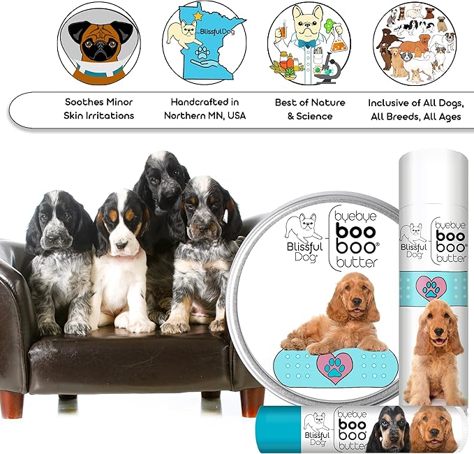 English Cocker Spaniel Boo Boo Butter, 1-Ounce-PawvioPets