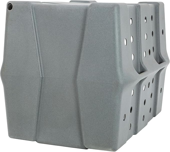 Dakota 283 Crate - Canine Rough and Tough Economy Kennel (Dark Granite, Large)-PawvioPets