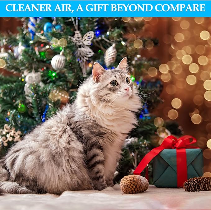 Cat Litter Deodorizer 99% Pets Poof Odor Eliminator White for Home Pets Litter Box Room Toilet Garage-PawvioPets