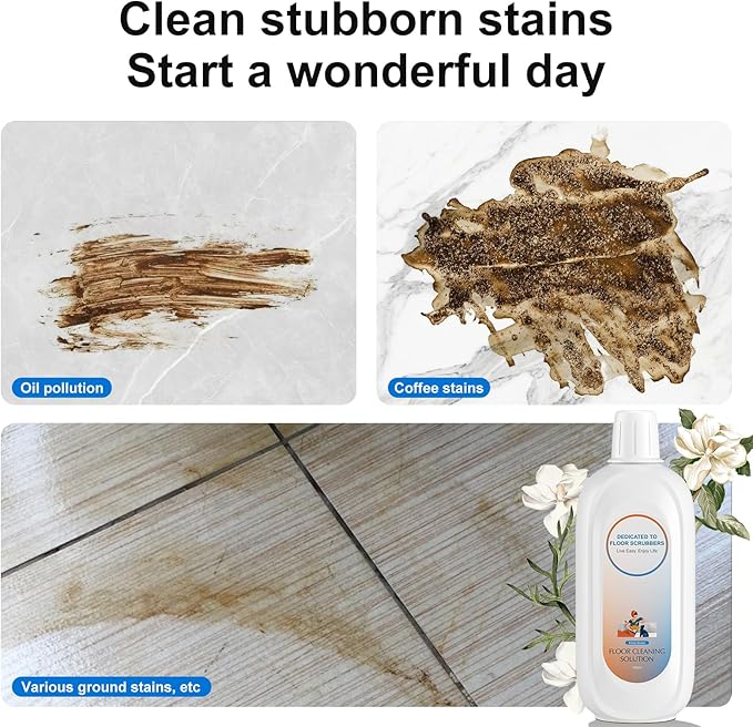 Floor Cleaning Solution Compatible With Tineco , Deep Cleans for Multiple Hard Floors, Suitable With All Robot Vacuums with Mopping and Cordless Wet/Dry Vacuum Mop Cleaner (Fresh Ocean 1 Bottle)-PawvioPets