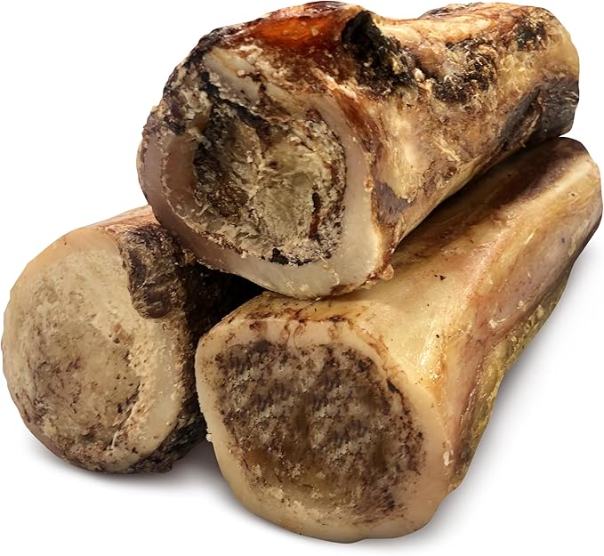 Beef Bone Marrow Dog Treats - Long Lasting Dog Bones for Aggressive Chewers - All-Natural Marrows Treats for Dogs - High-Protein Marrow Bones for Dogs Small, Medium, Large & Extra Large-PawvioPets