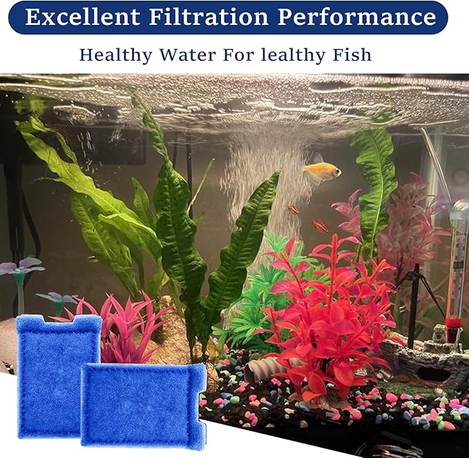 8 Pack Aquarium Filter Cartridges Rite-Size Z - Compatible with Marineland Eclipse & Emperor & Hidden Filtration System, Carbon Fish Tank Filters Replacement, Bio Media for Aquarium Filter-PawvioPets