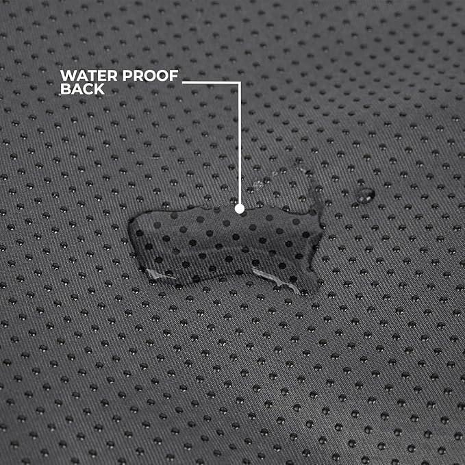 Best Pet Supplies Round Dog Bed with Reversible Pillow, Luxuriously Soft Machine Washable Dog Bed for Small and Medium Breeds - Dark Gray 26" x 22" x H:6.4"-PawvioPets