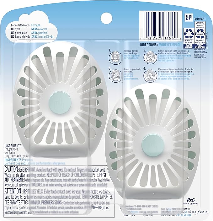 Febreze Small Spaces Air Freshener Limited Edition Scents (Winter Spruce, 2 Pack)-PawvioPets