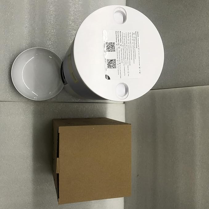 Automatic Cat Feeder Food Dispenser: 6L Timed Small Dog Dry Food Dispenser with 10s Voice - Distributeur Nourriture Chat Hund Programmable - Auto Pet Feeder with 1-6 Meals White-PawvioPets