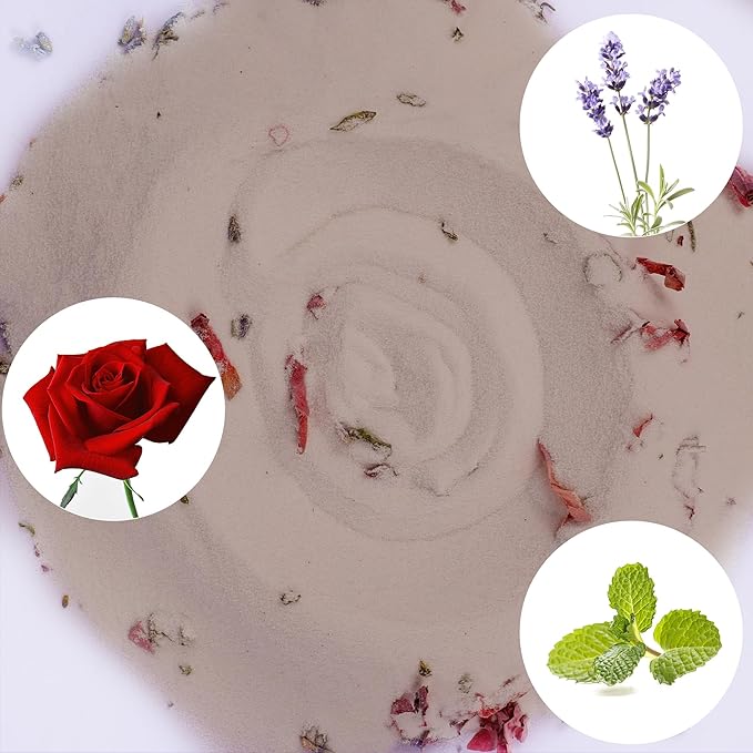 DR.DUDU Hamster Bath Sand, 2.8lb Dust Free Desert Sand or Potty Litter Sand for Hamster Chinchillas Gerbil Syrian Mice Small Animals (Beige, Flower Smell)-PawvioPets