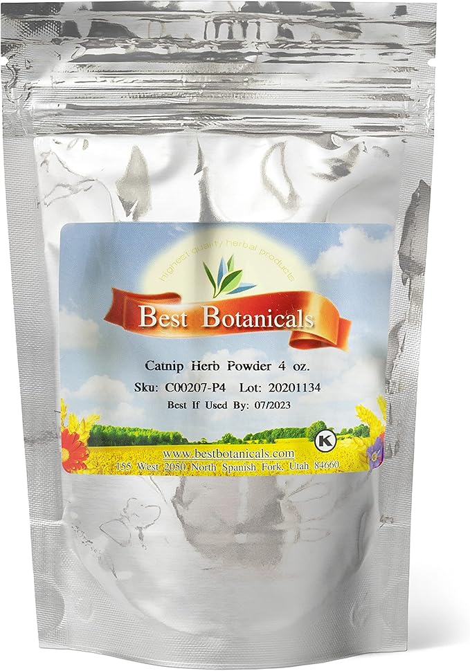 Best Botanicals Catnip Herb Powder 4 oz.-PawvioPets