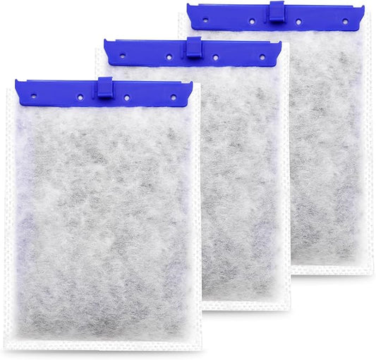 Aquarium Filter Cartridge Compatible with Whisper Power Filters,Replacement Filter Cartridges for PF20/PF30/PF40/PF60 (Large, 3-Pack)-PawvioPets