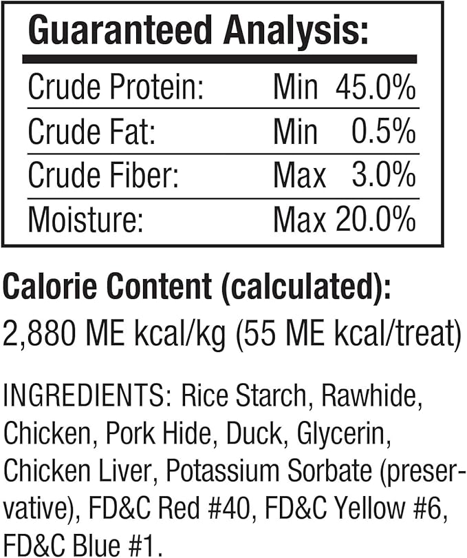 Good'n'Fun Triple Flavored Rawhide Kabobs for Dogs, 2 Pack, 4 oz-PawvioPets